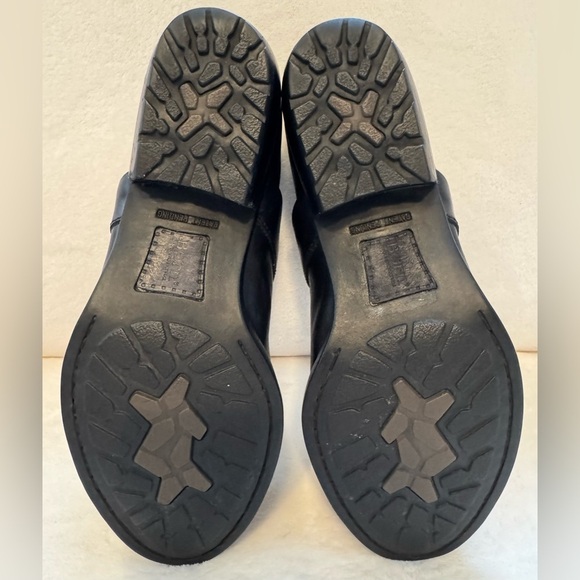 Born Women's Marka Black Leather Slip On Clogs Size 8.5 - Picture 8 of 9